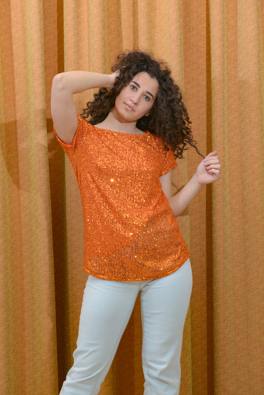 Maglia del Brand BOUCLE Taglia S in paillettes