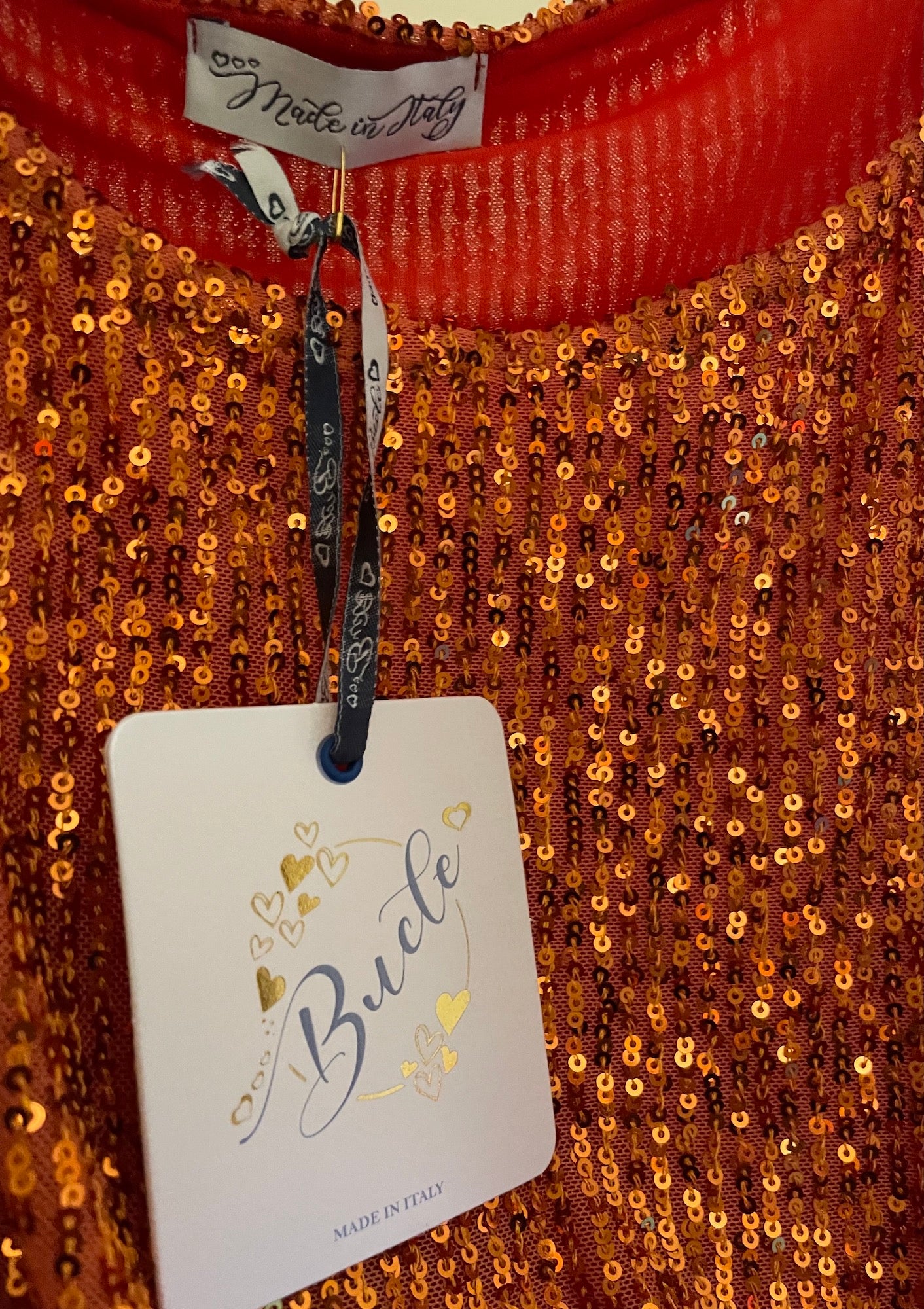 Maglia del Brand BOUCLE Taglia S in paillettes